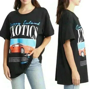 NWT Coney Island Picnic Coney Exotics Organic Cotton O Graphic Tee